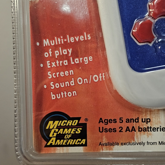 Vintage 1994 Touchdown Football Electronic Handheld Video Game New In Package - Picture 6 of 7